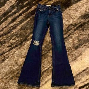 Size 25 Vervet Flare Jeans